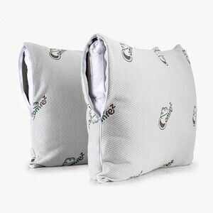 ComfEz Memory Foam Pillow Cover with Cooling Gel Pad Insert